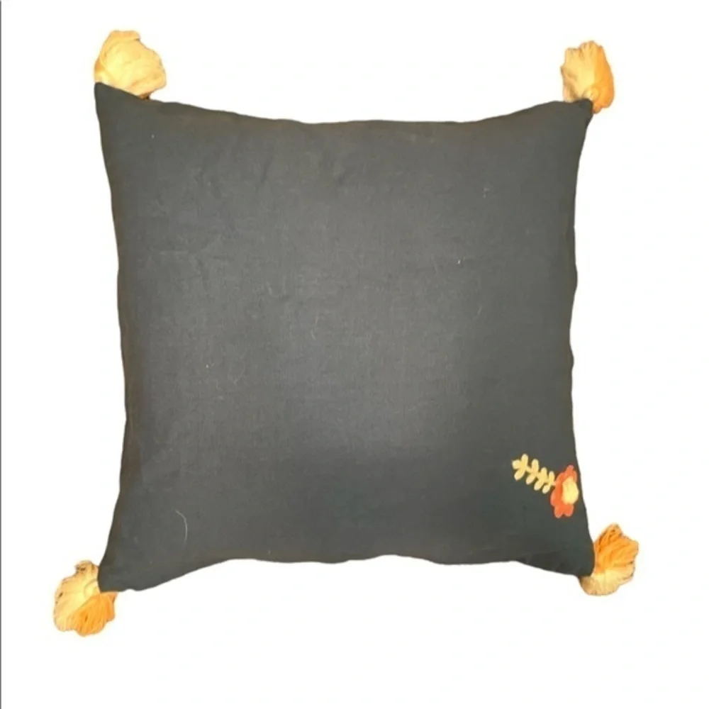 Beautiful Bright Bold Boho Embroidered Pillowcase